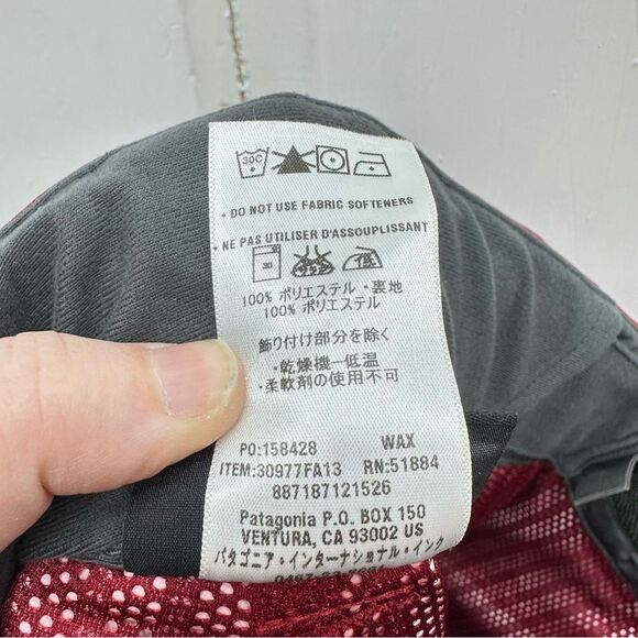 NWOT Patagonia Snowbelle Snow Pants Red H2NO Performance Snowboard Women's small - Picture 14 of 14